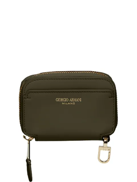 Giorgio Armani zip-around leather wallet