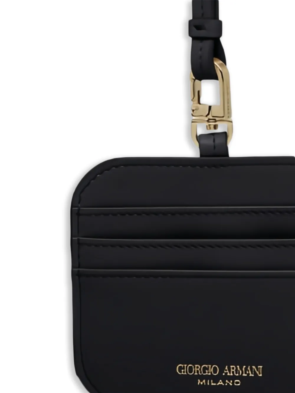 Giorgio Armani card-holder neck-strap wallet | Image 2