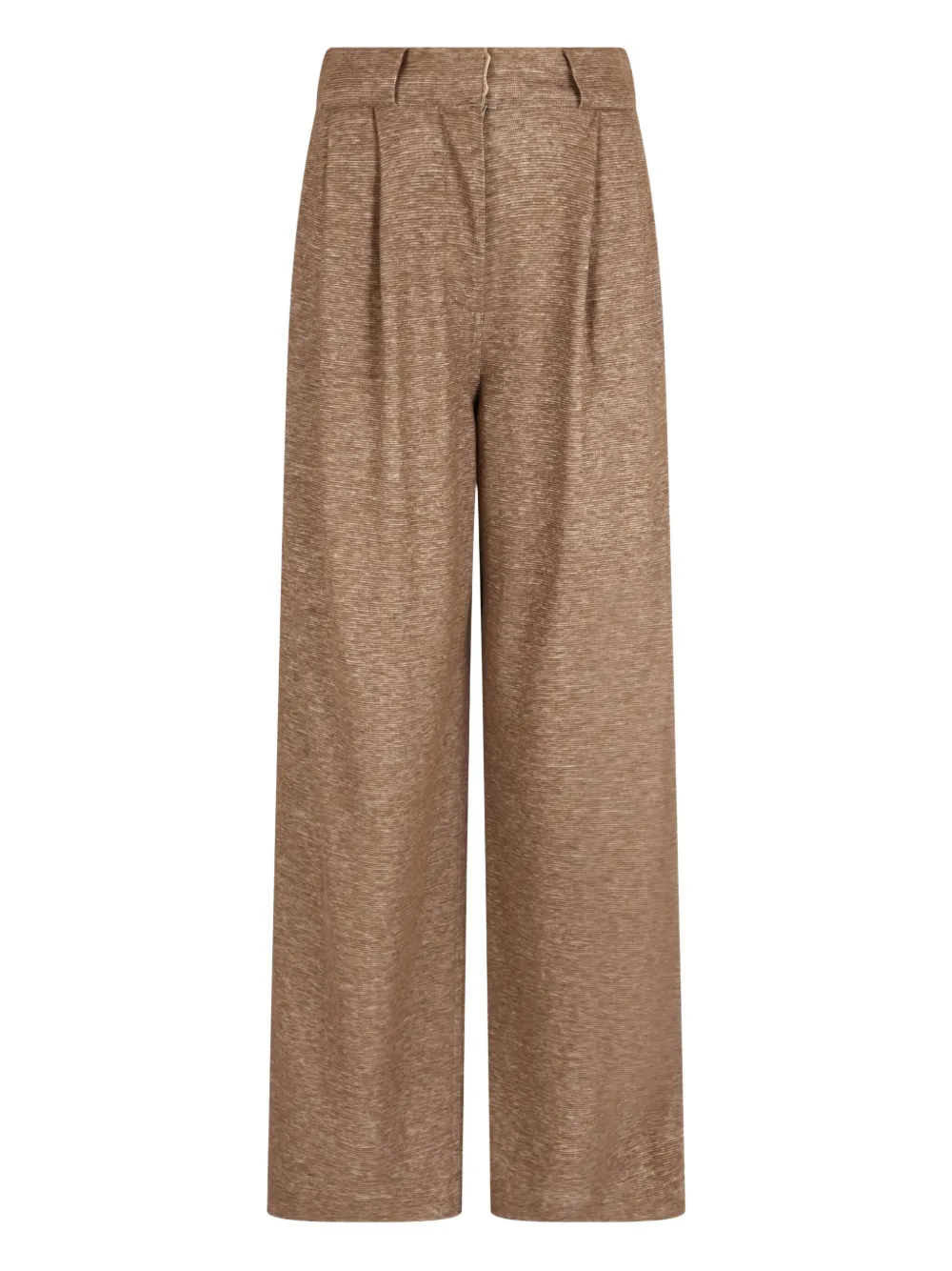 Giorgio Armani pleated trousers | Brown | Image 1
