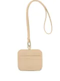 Giorgio Armani card-holder neck-strap wallet - Neutrals
