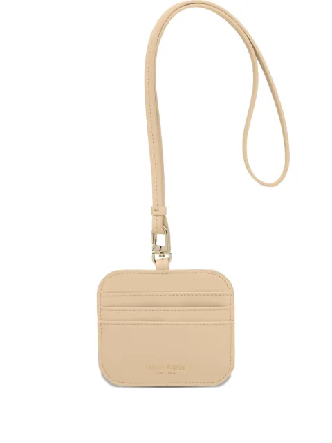 Giorgio Armani card-holder neck-strap wallet