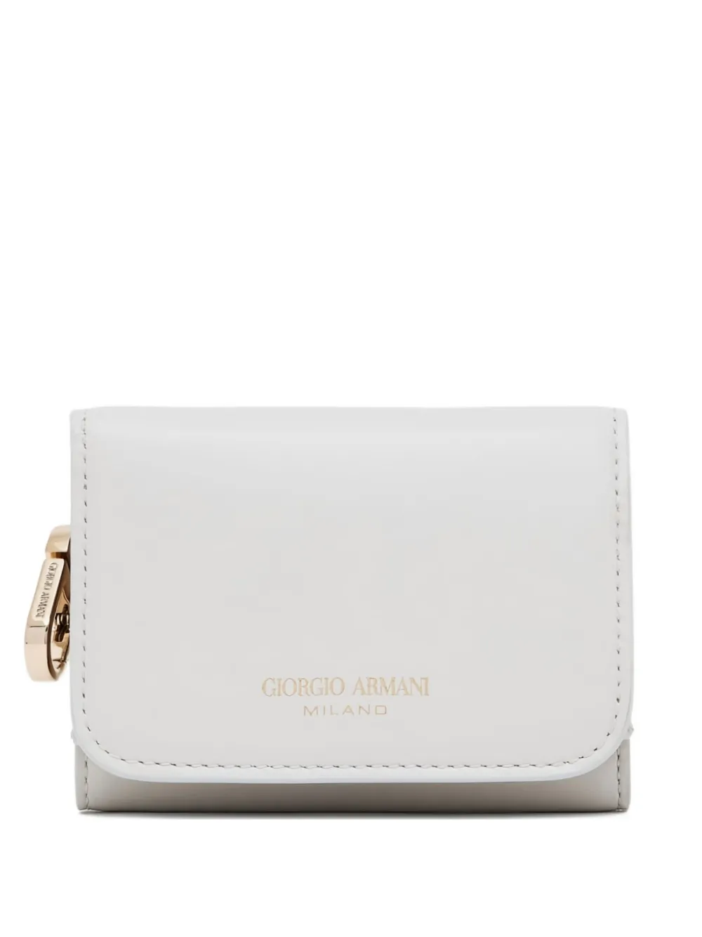 Giorgio Armani leather wallet | Grey | Image 1