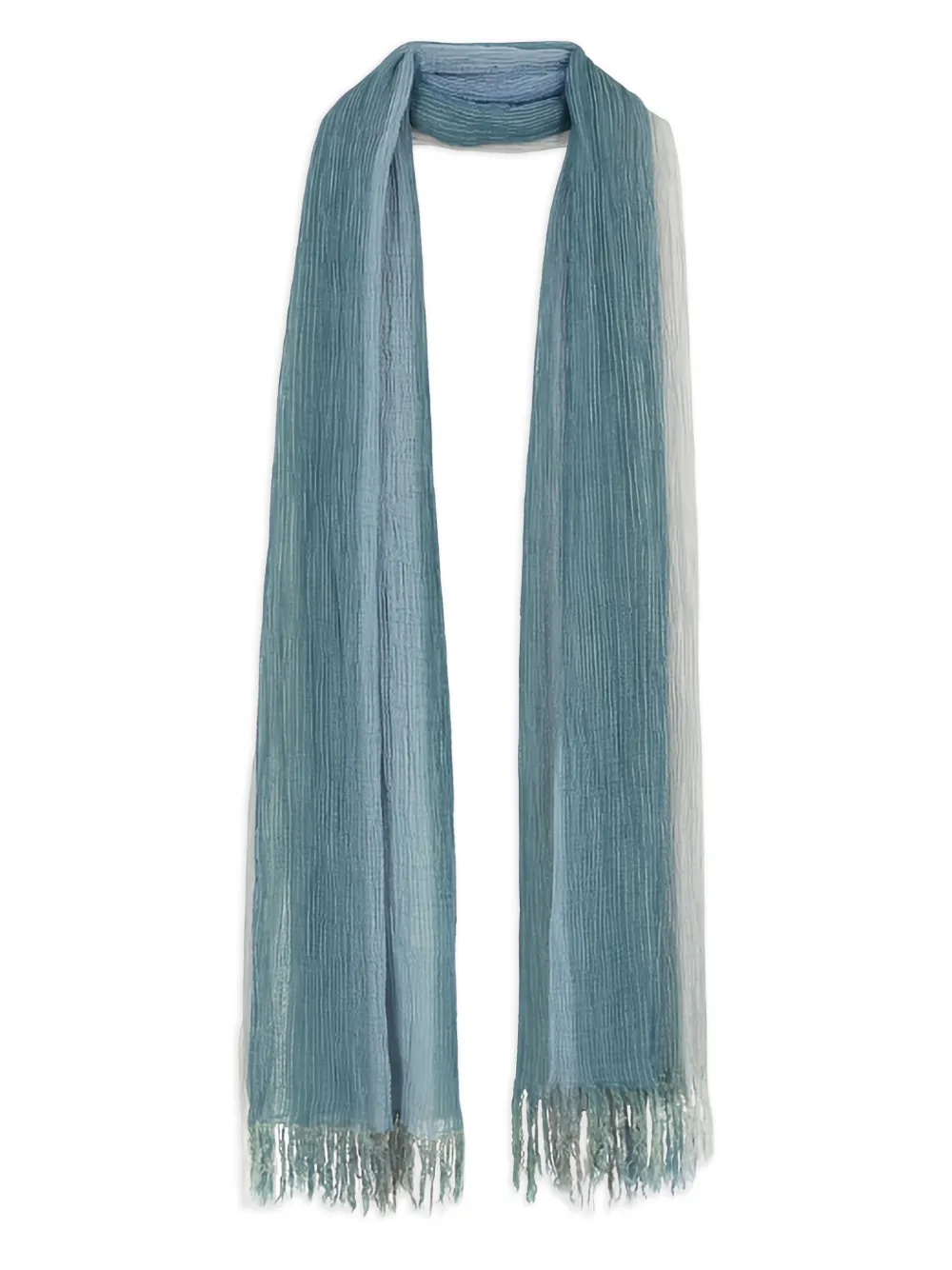 Giorgio Armani ombre fringed scarf | Image 2