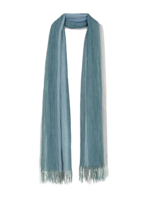 Giorgio Armani ombre fringed scarf