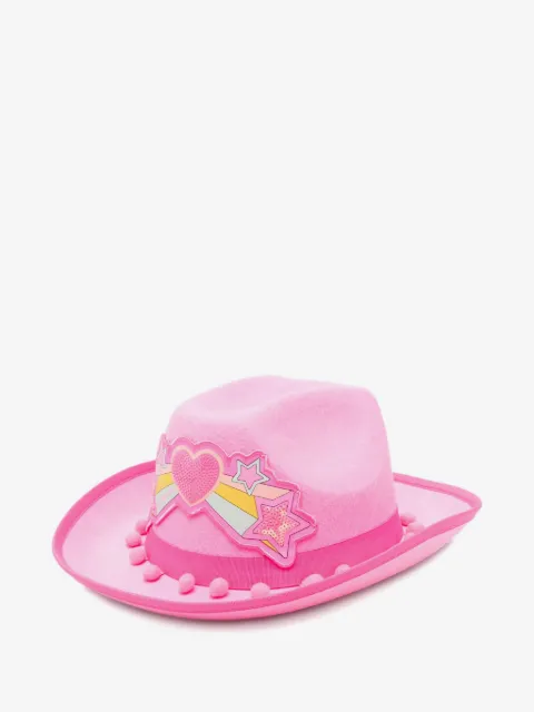 Billieblush heart-star hat