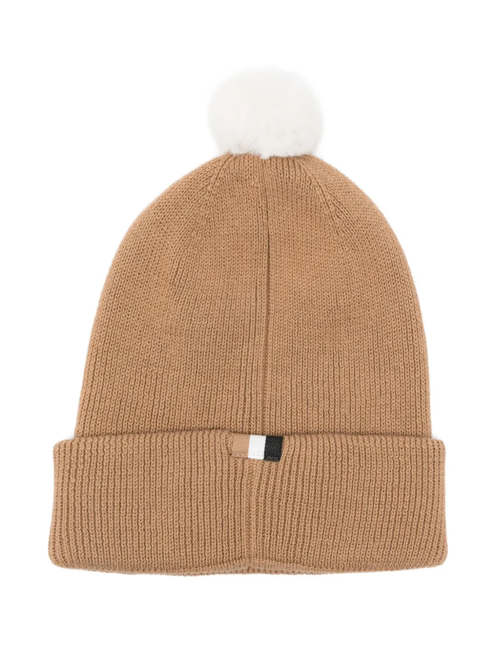 BOSS logo-embroidered beanie | Boys knitted hats | Image 2