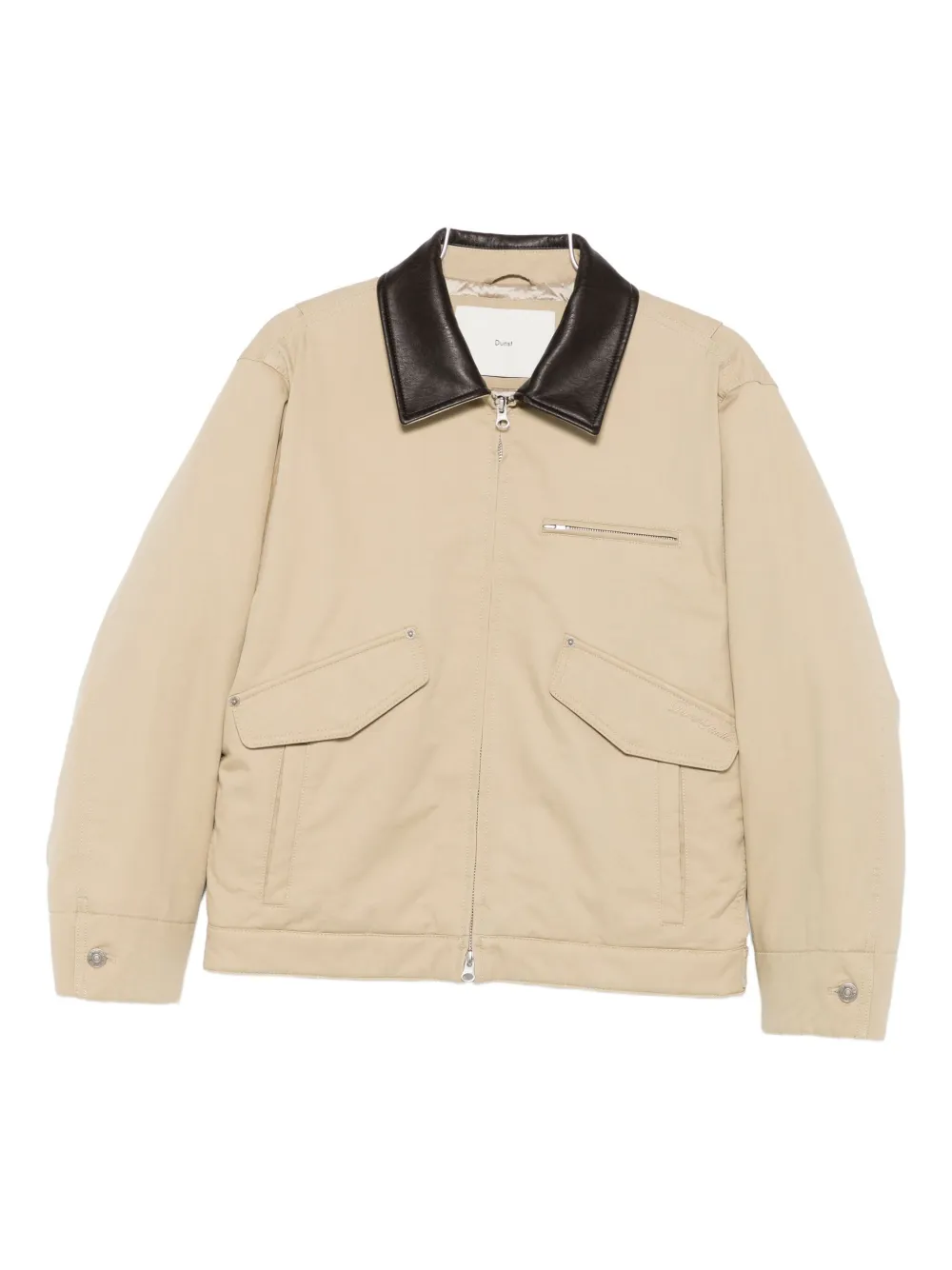 Dunst Zip-up Bomber Jacket In Neutral