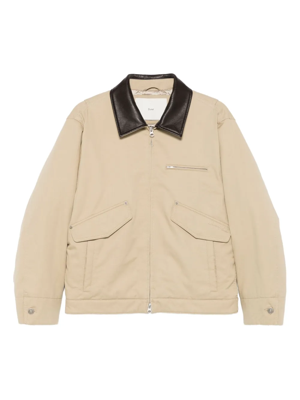 DUNST zip-up bomber jacket | Neutrals | Image 1