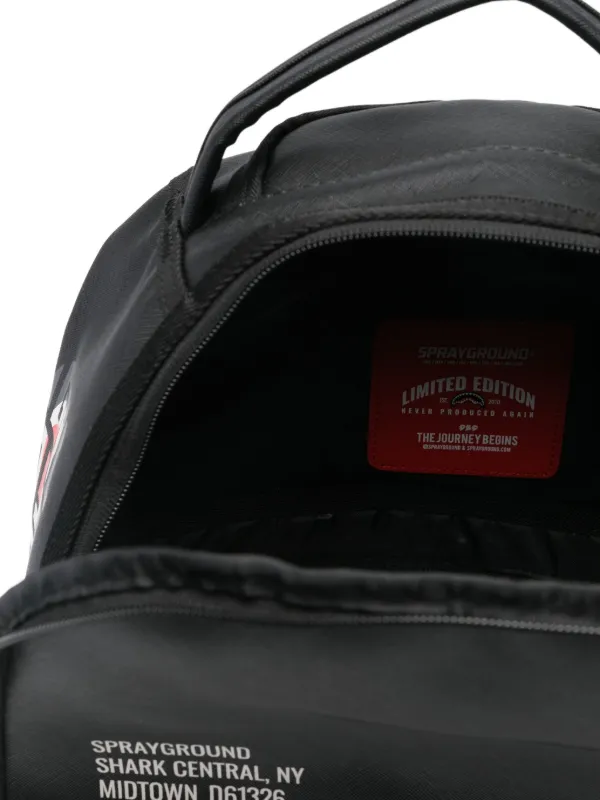 Sprayground Kid Sprayground Logo Backpack | Black | FARFETCH