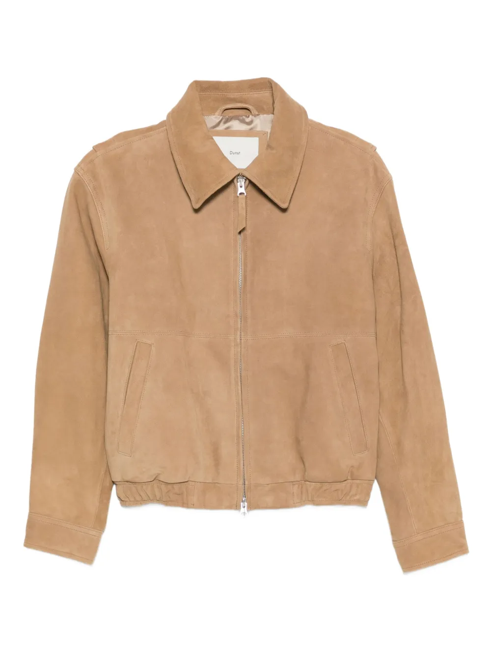 DUNST zip-front suede jacket | Neutrals | Image 1
