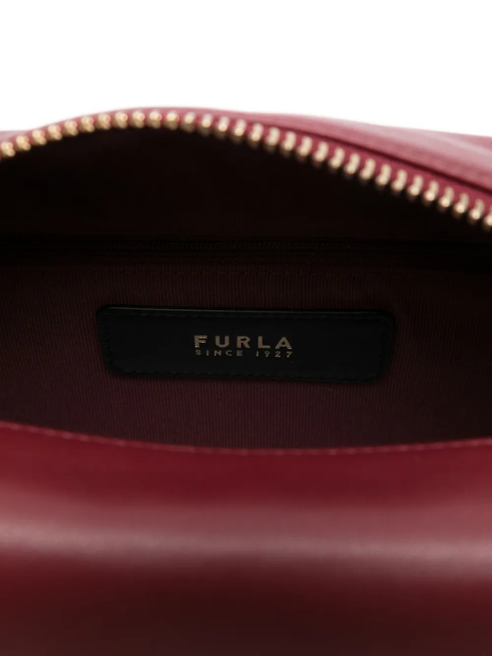 Furla Medium Tonie leren schoudertas Rood