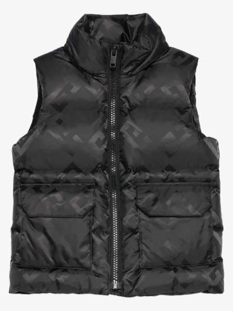 Givenchy Kids monogram-pattern puffer gilet