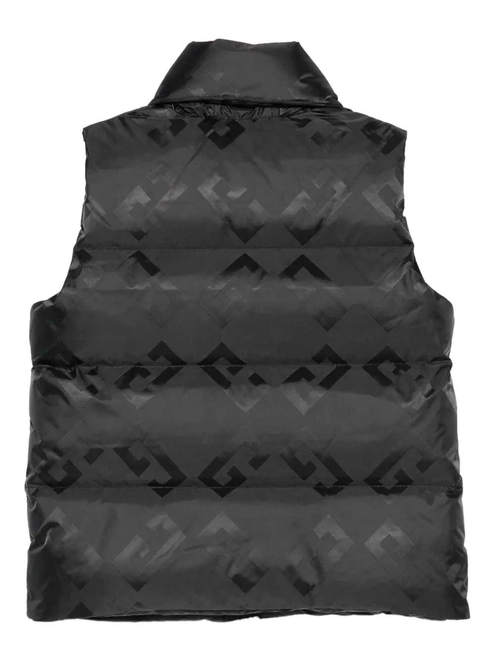Givenchy Monogram-pattern Puffer Gilet In Black