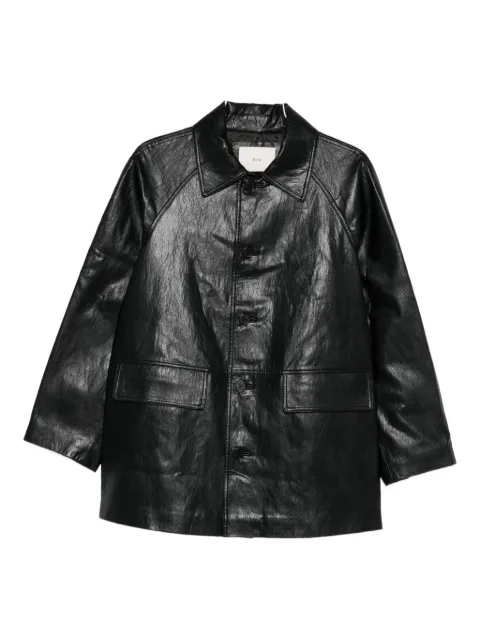 DUNST Lily button-fastening shirt jacket