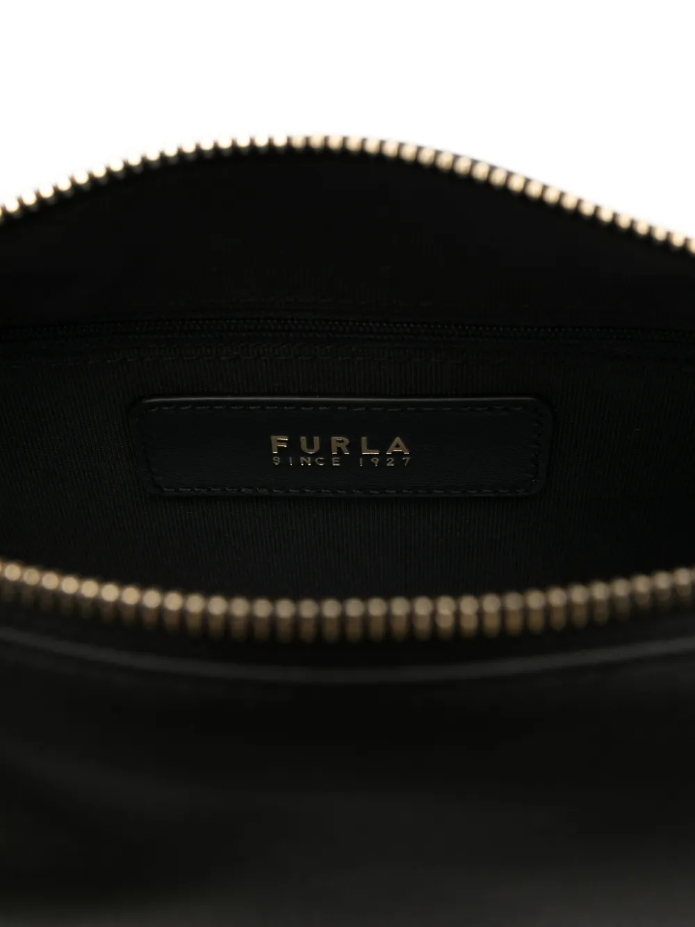 Furla Flap-detail Shoulder Bag In Black
