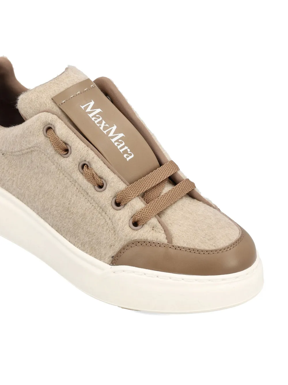Max Mara cashmere sneakers Neutrals