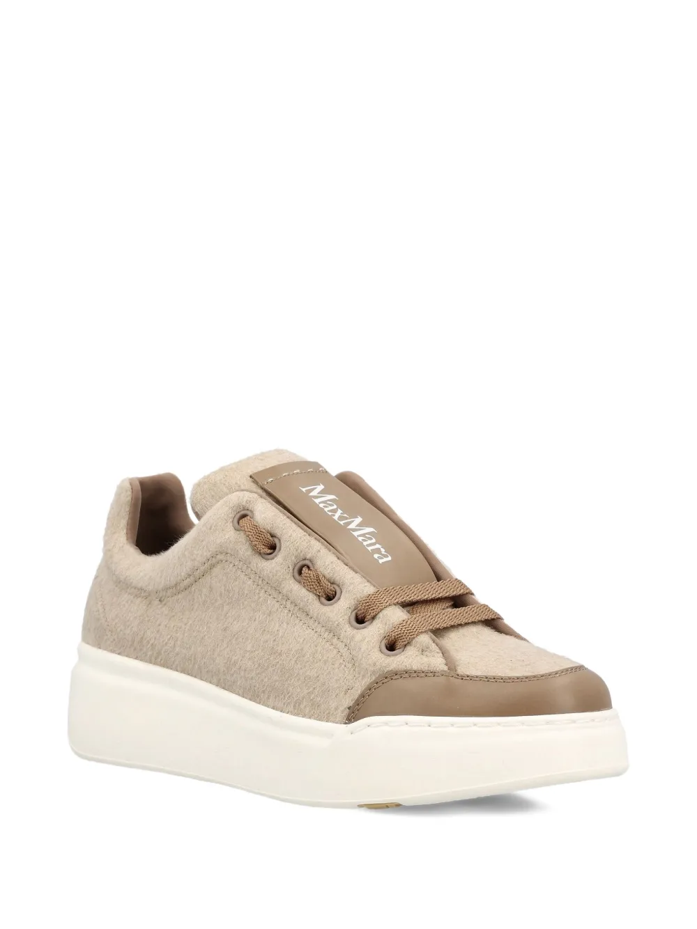Max Mara cashmere sneakers Neutrals