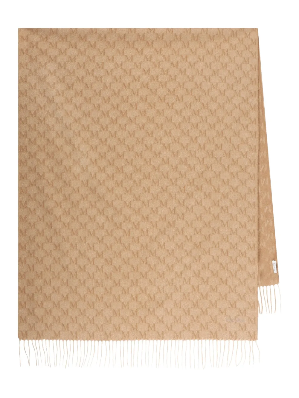 Max Mara fringed scarf - ニュートラル Max Mara fringed scarf - ニュートラル