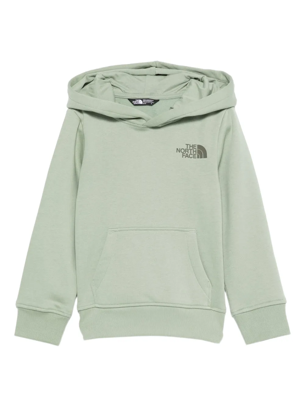 The North Face Kids' Logo-print Hoodie In Green