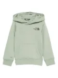 The North Face Kids logo-print hoodie - Green