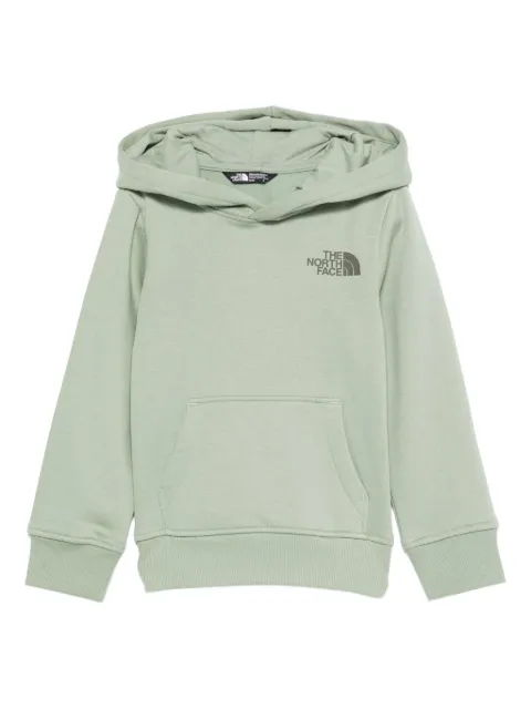 The North Face Kids hoodie con logo estampado