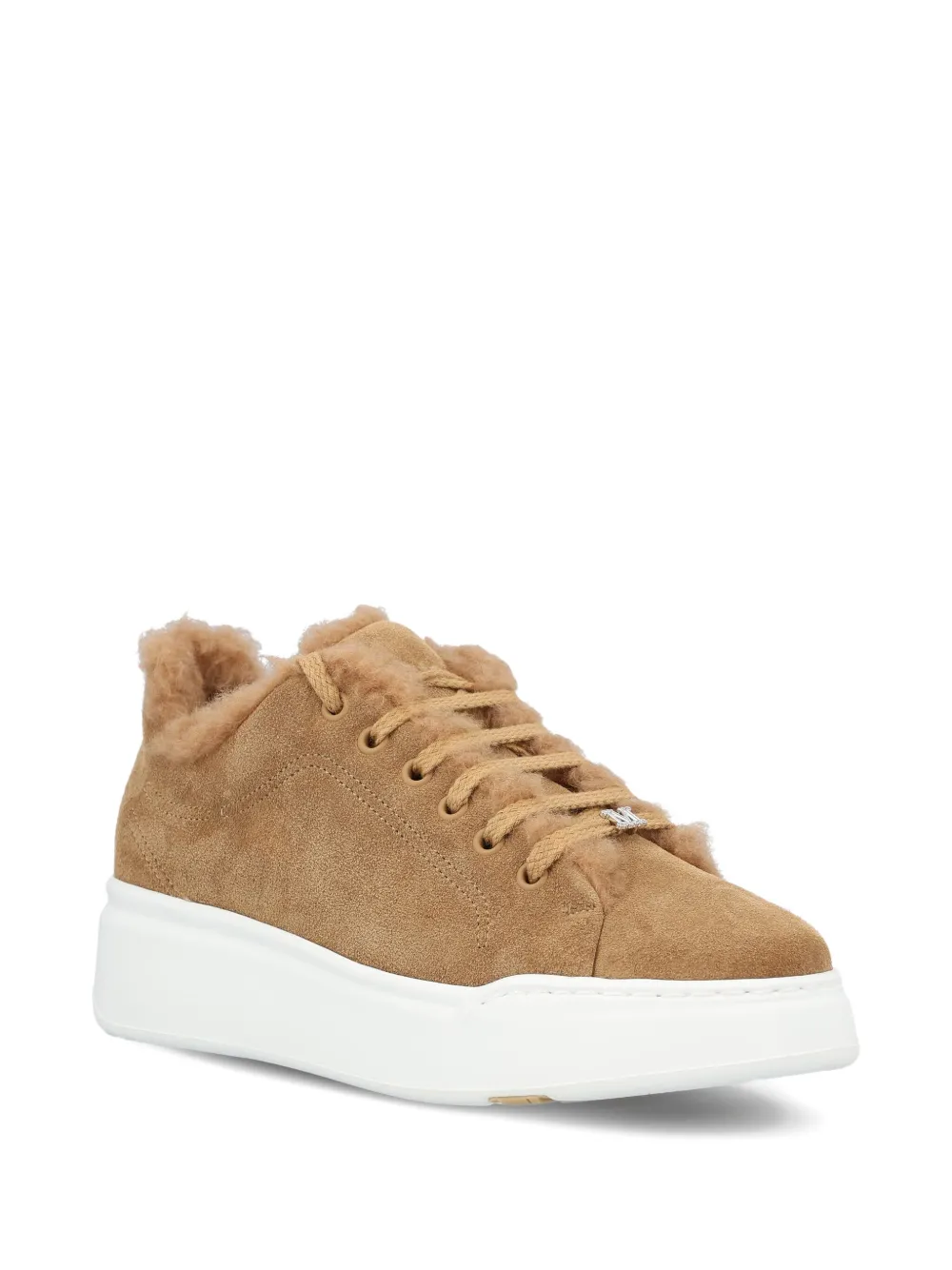 Max Mara baskets en daim | baskets basses | Image 2