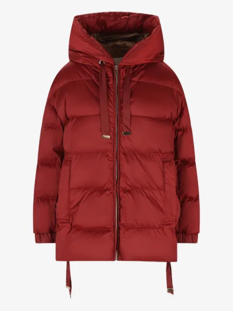 Max Mara FELICE hooded puffer coat