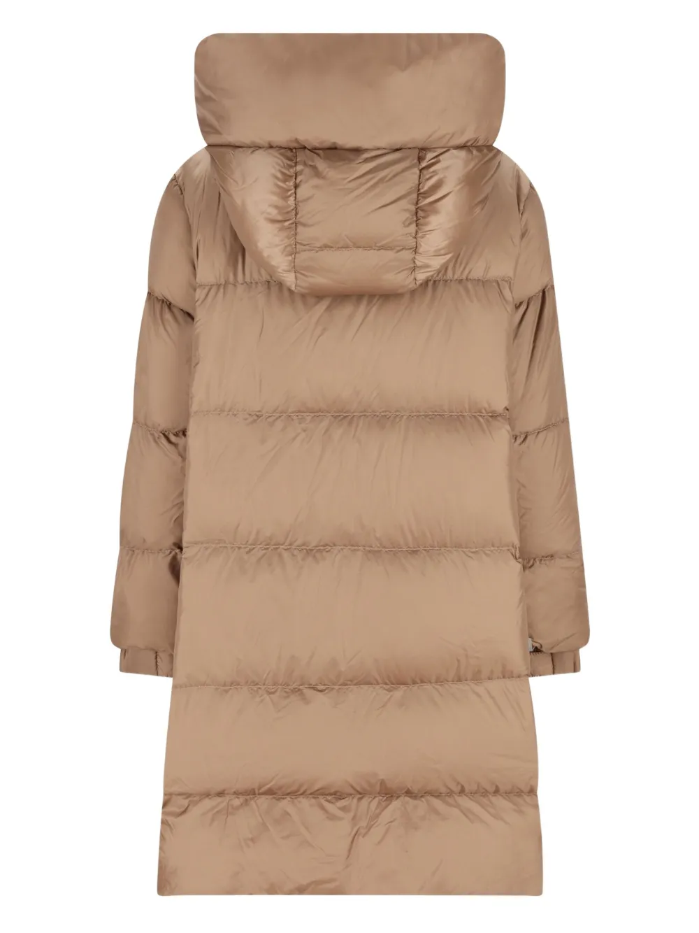 Max Mara Gewatteerde jas met capuchon - Bruin