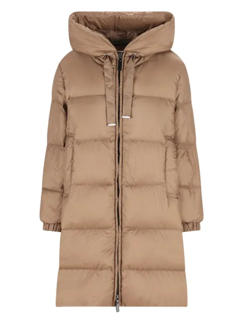 Max Mara padded hooded coat