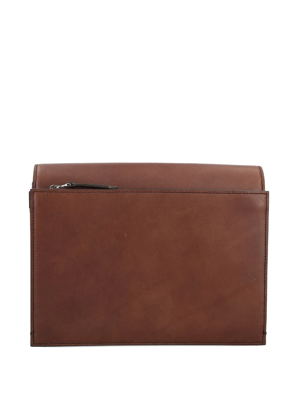 Max Mara Biancaroughm Leather Crossbody Bag In Brown