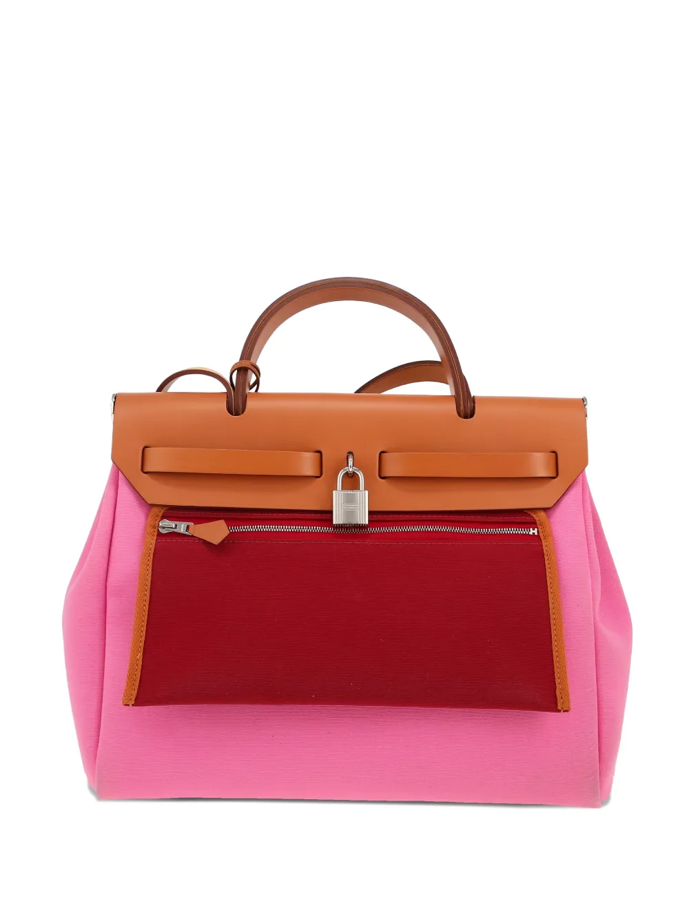Hermès Pre-Owned 2021 Herbag removable-strap handbag | rose | Image 1