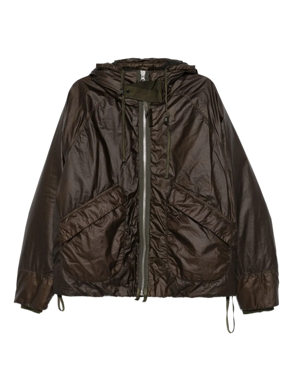 C.P. Company hooded drawstring jacket | Green | Image 1