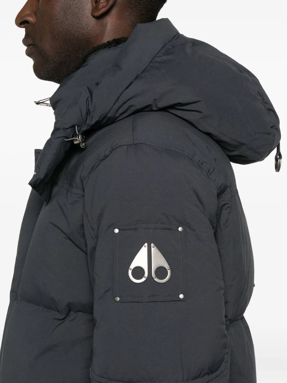 Moose Knuckles Everest 3q Jacket In Blue