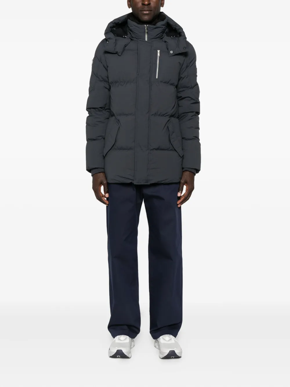 Moose Knuckles Everest 3q Jacket In Blue