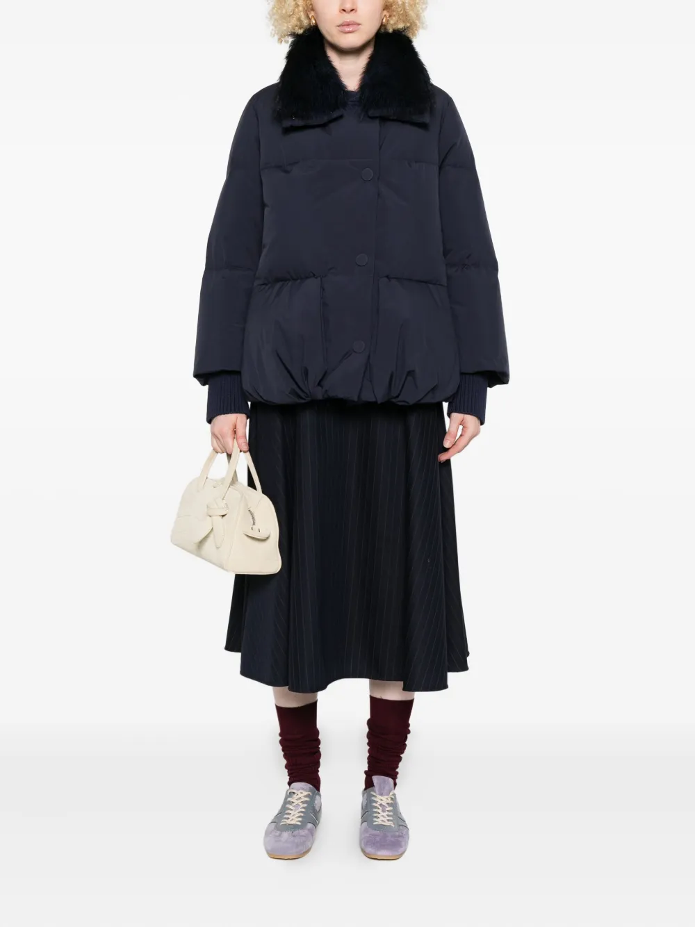 Martylò fur-trimmed quilted jacket | Down Jackets | Image 2