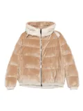 Martylò velvet puffer jacket - Neutrals