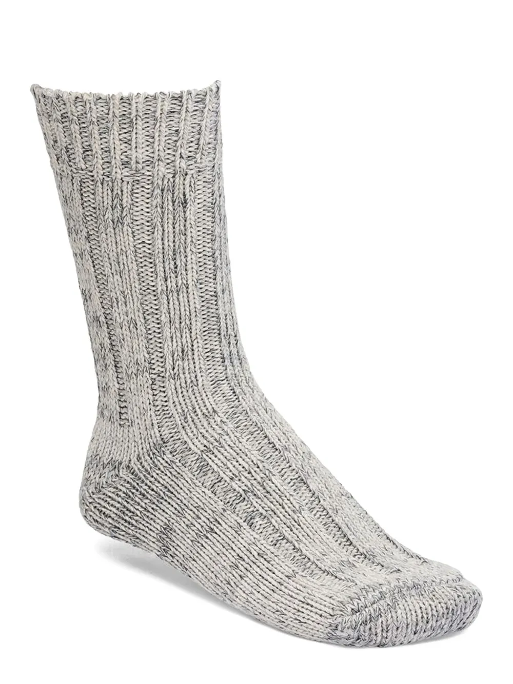Birkenstock Ribbed-knit Socks In Gray