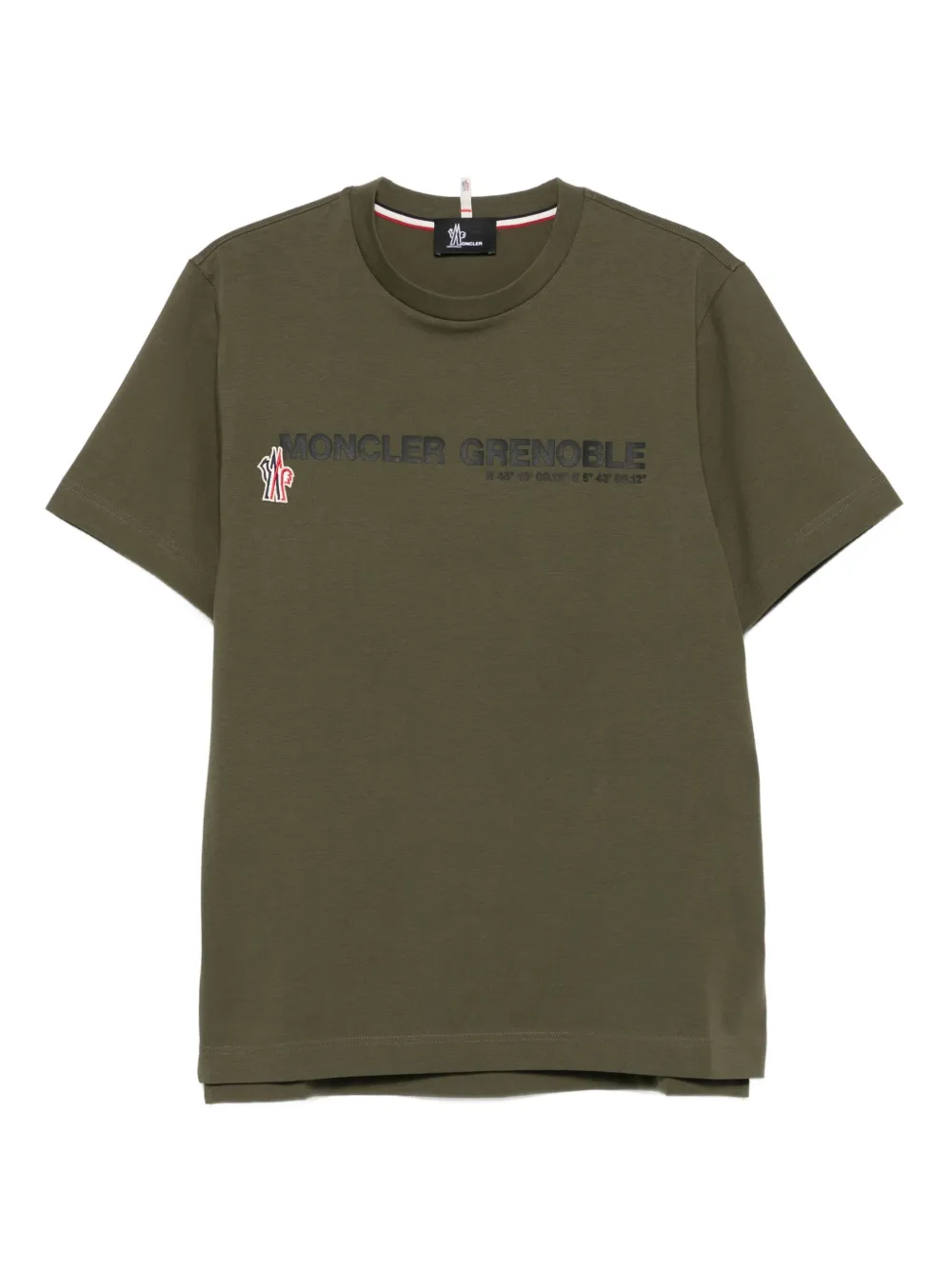 Moncler Grenoble logo-print T-shirt | Green | Image 1