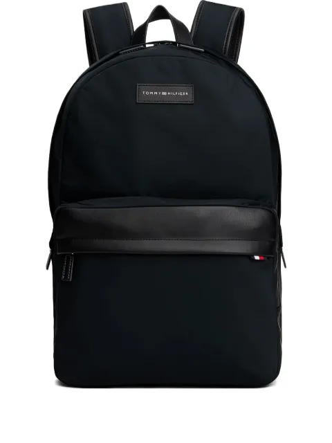 Tommy Hilfiger logo-patch backpack
