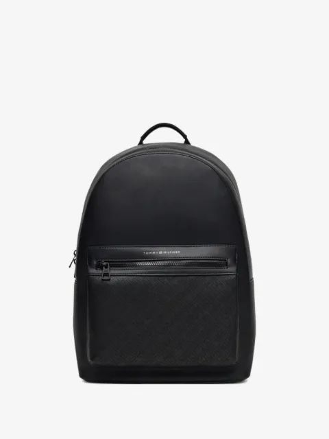 Tommy Hilfiger logo-patch backpack