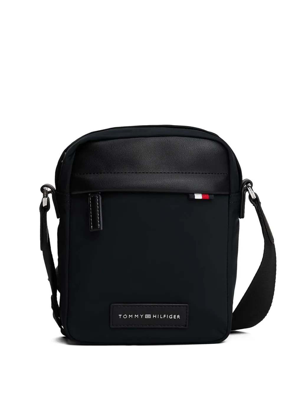 Tommy Hilfiger Hilfiger Lightweight Mini Reporter Bag In Black
