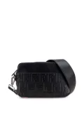 Fendi Pre-Owned 2010-2025 Vitello Century Grace FF Embossed crossbody bag - Black