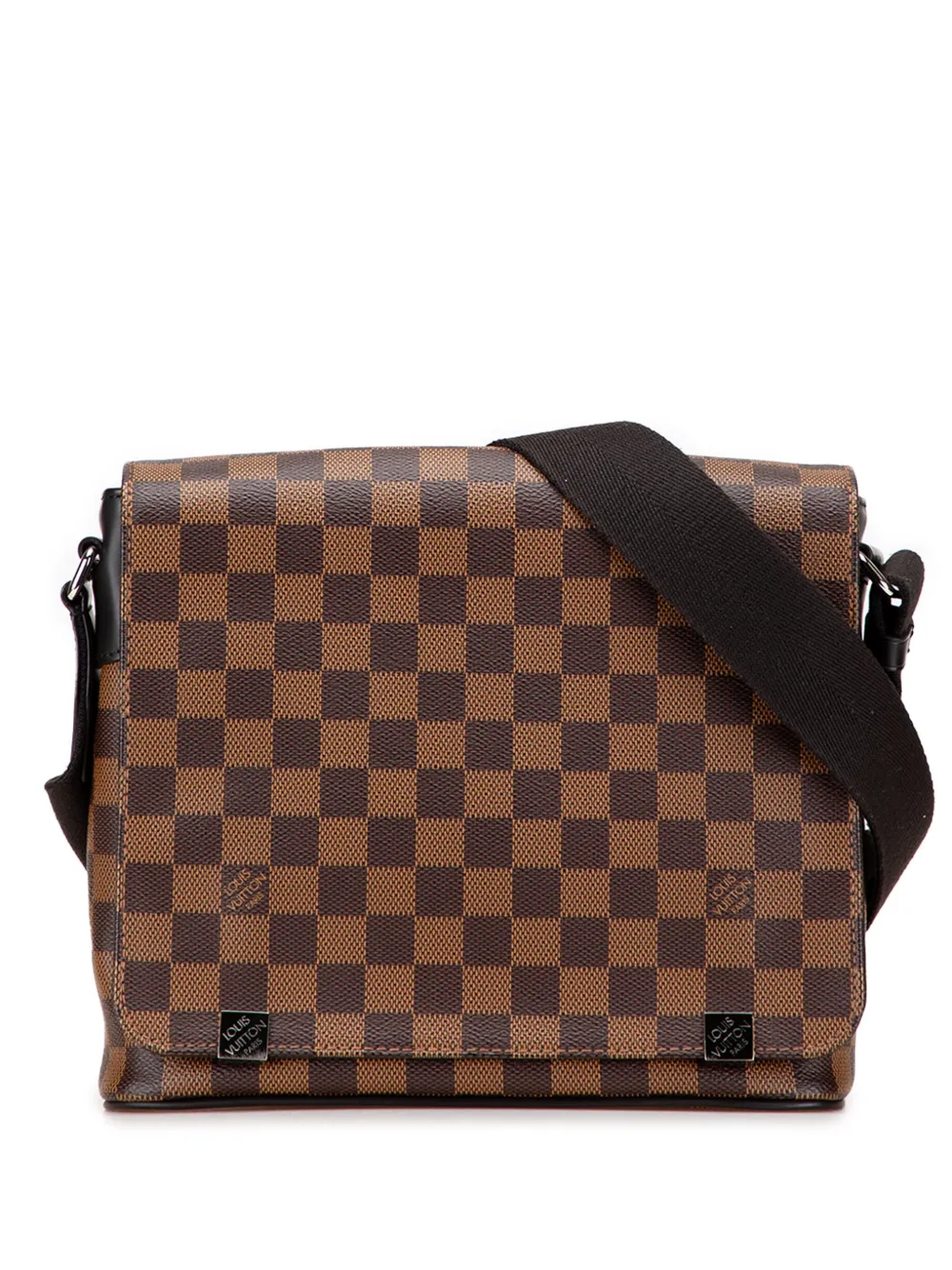 Louis Vuitton Pre-Owned 2017 Damier Ebene District PM crossbody bag | Brown | Image 1