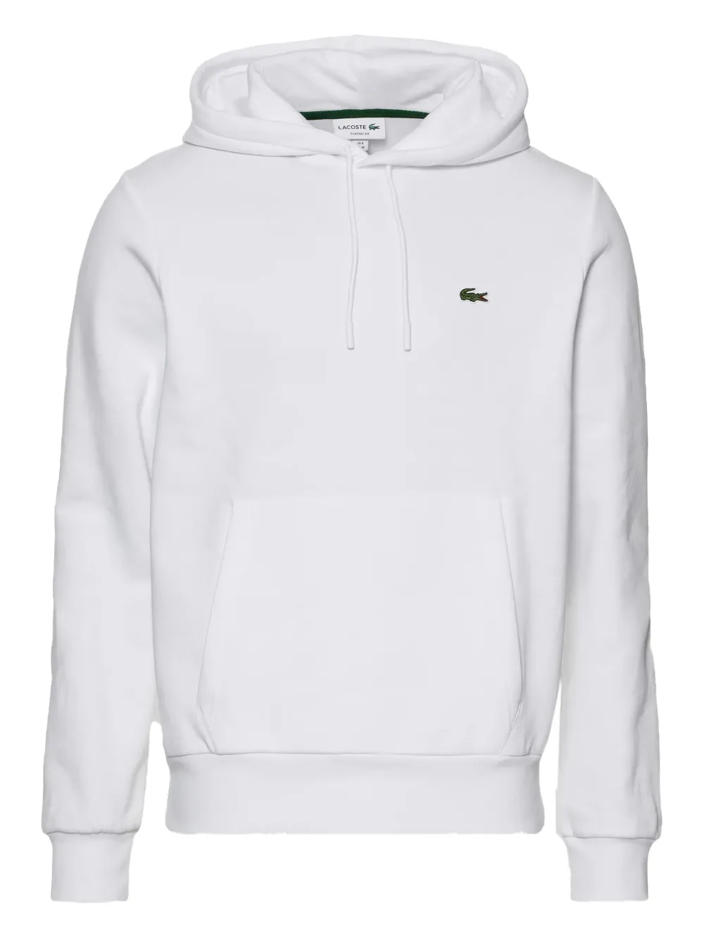 Lacoste logo-detail hoodie - Bianco