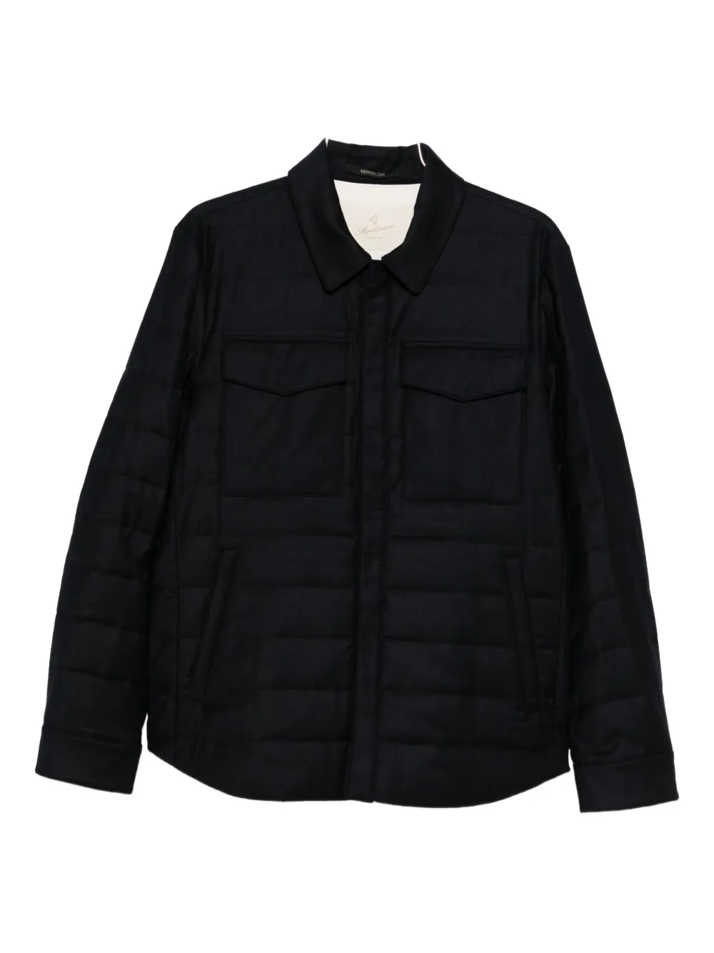 Montecore quilted flap-pocket jacket | Blue | Image 1