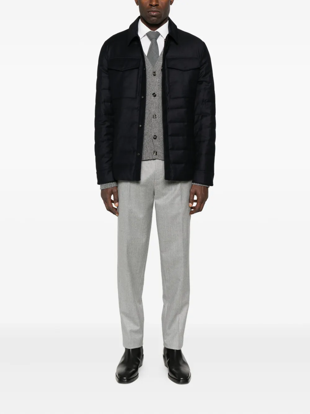 Montecore quilted flap-pocket jacket | Shirt Jackets | Image 2
