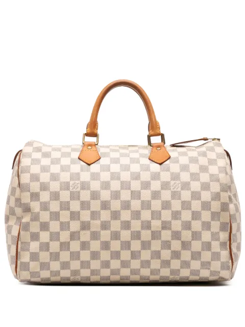 Louis Vuitton Pre-Owned 2008 Damier Azur Speedy 35 boston bag