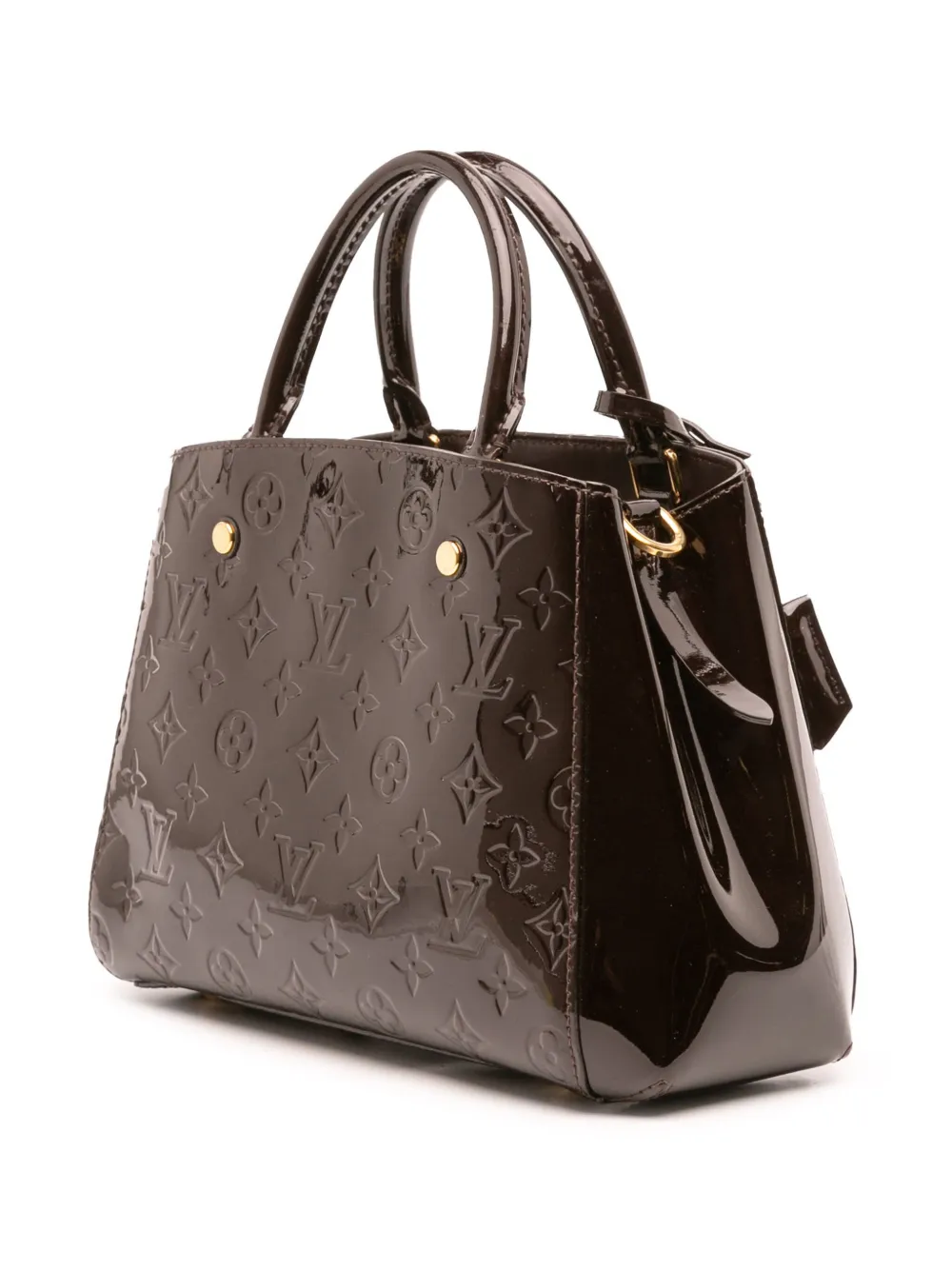 Louis Vuitton Pre-Owned 2015 Monogram Vernis Montaigne BB satchel | Pre-Owned | Image 2