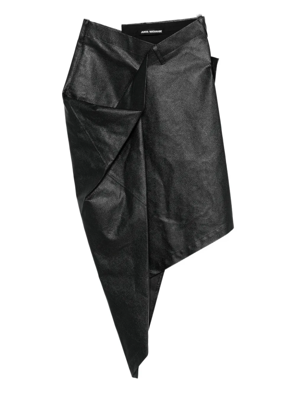 Junya Watanabe Asymmetric Skirt In Black