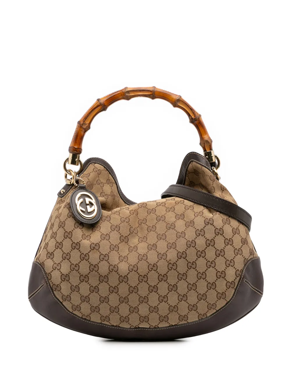 Gucci Pre-Owned 2016-2025 GG Canvas Peggy satchel | Brown | Image 1